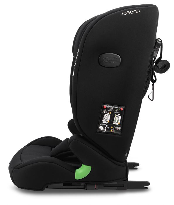 Osann Flux i-Size Isofix R129 Car Seat - Grey Melange: Advanced Safety and Comfort Features for Children - Image 17