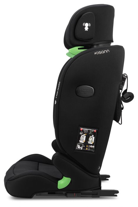 Osann Flux i-Size Isofix R129 Car Seat - Grey Melange: Advanced Safety and Comfort Features for Children - Image 24