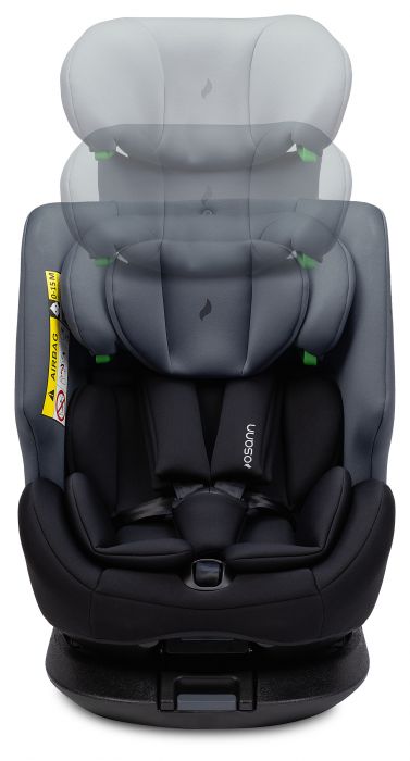 Osann One 360 i-Size Rotating Car Seat With ISOFIX, Group 0+/1/2/3 Rear & Forward Facing (Birth To 11 Years) - Nero - Image 12