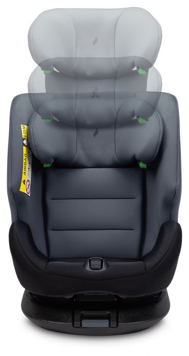 Osann One 360 i-Size Rotating Car Seat With ISOFIX, Group 0+/1/2/3 Rear & Forward Facing (Birth To 11 Years) - Nero - Image 15